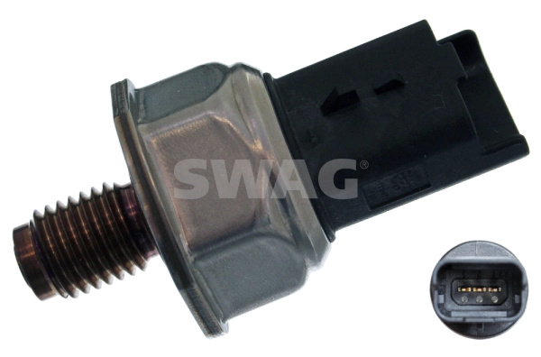 SWAG Senzor, presiune combustibil 62945177 la masina PEUGEOT 206 CC (2D) 2005 2006 2007