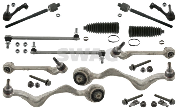 SWAG Set, suspensie roata 20946285 montare Axa fata dreapta la BMW 3 Touring (E91) 2004 2005 2006 2007 2008 2009 2010 2011 2012