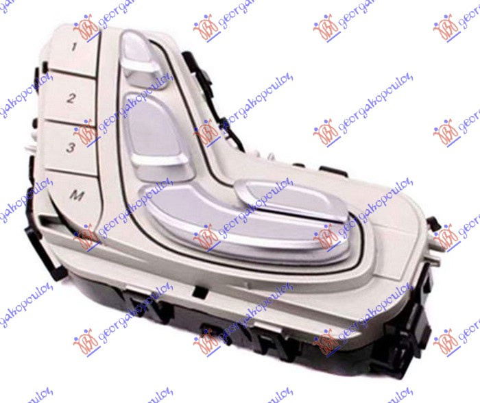 SWITCH DRIVING POSITION ADJUSTMENT (RED LIGHT) (W/MEMORY) (3PIN) - MERCEDES MERCEDES C CLASS (W205) COUPE/CABRIO 15-18, MERCEDES, MERCEDES C CLASS (W205) COUPE/CABRIO 15-18, 536307181