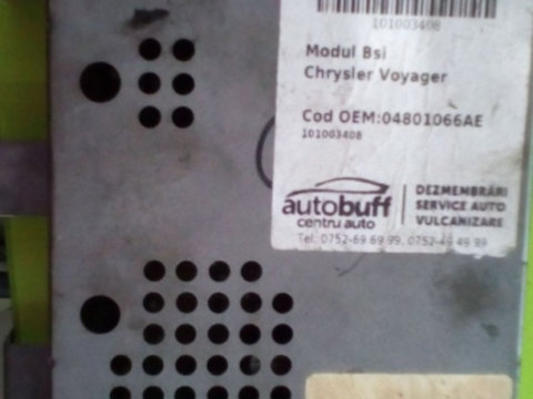 Tablou sigurante Chrysler Voyager 04801066AE BSI