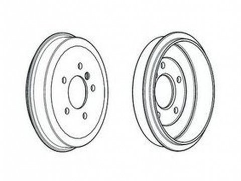 Tambur frana BMW 3 Cabriolet E36 FERODO FDR329030