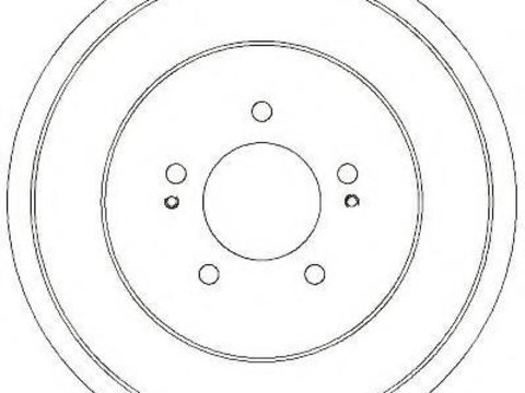 Tambur frana HYUNDAI SATELLITE, HYUNDAI H 200 caroserie, HYUNDAI H-1 platou / sasiu - JURID 329334J