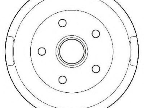 Tambur frana MAZDA 626 Mk III (GD) - JURID 329189J