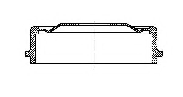Tambur frana OPEL ASTRA F CLASSIC combi (1998 - 2005) CIFAM 700-300