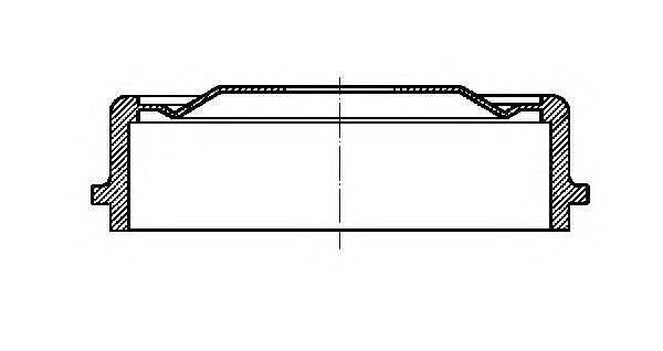 Tambur frana OPEL ASTRA F CLASSIC hatchback METELLI 180300