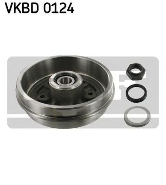 Tambur frana PEUGEOT 206 hatchback 2A C SKF VKBD0124