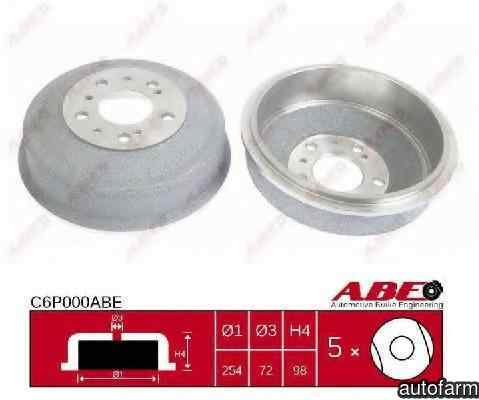 Tambur frana PEUGEOT BOXER caroserie 244 ABE C6P000ABE