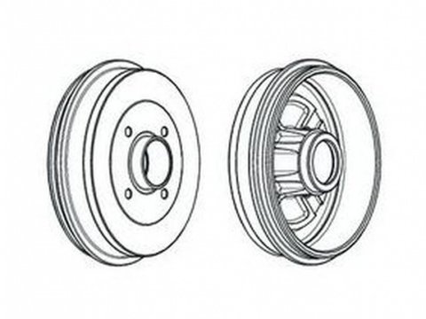 Tambur frana RENAULT MEGANE I BA0 1 FERODO FDR329114