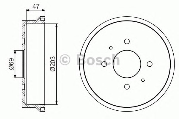 Tambur frana SMART CROSSBLADE (450) - Cod intern: W20162186 - LIVRARE DIN STOC in 24 ore!!!