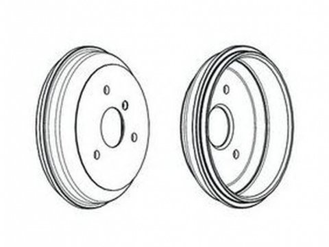 Tambur frana SMART ROADSTER cupe 452 FERODO FDR329263