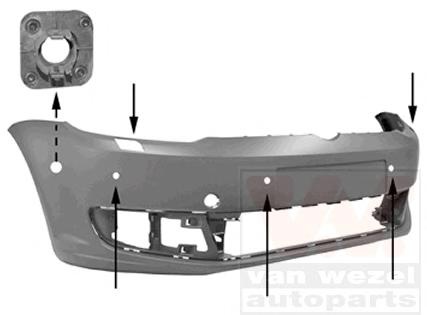 Tampon VW TOURAN (1T1, 1T2), VW GOLF TOURAN (1T3) - VAN WEZEL 5735577