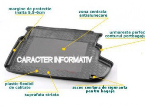 Tava portbagaj Fiat Scudo II Panorama / Citroen Jumpy / Peugeot Expert Tepee