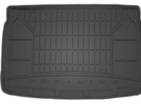 Tavita portbagaj(spate tpe 1buc negru 680x1062 versiunea cu 5 usi fara raft bagaje optional) PEUGEOT 207 LIFTBACK 02.06-12.15
