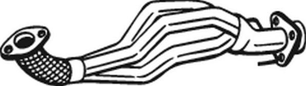 Teava evacuare VW GOLF IV Variant 1J5 BOSAL BOS753-531