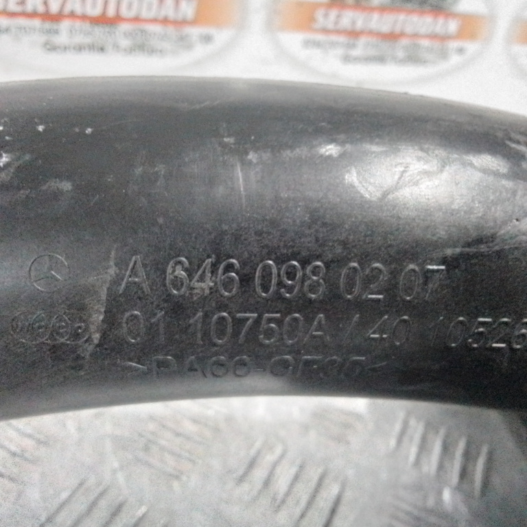Teava intercooler Mercedes-Benz C-Class 