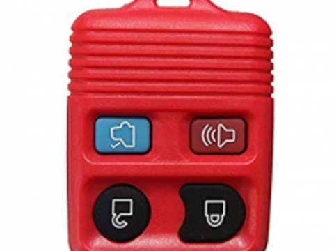 Telecomanda cheie pentru Ford 4 butoane rosu