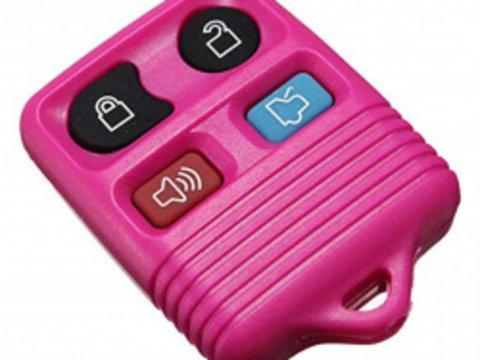 Telecomanda cheie pentru Ford 4 butoane roz