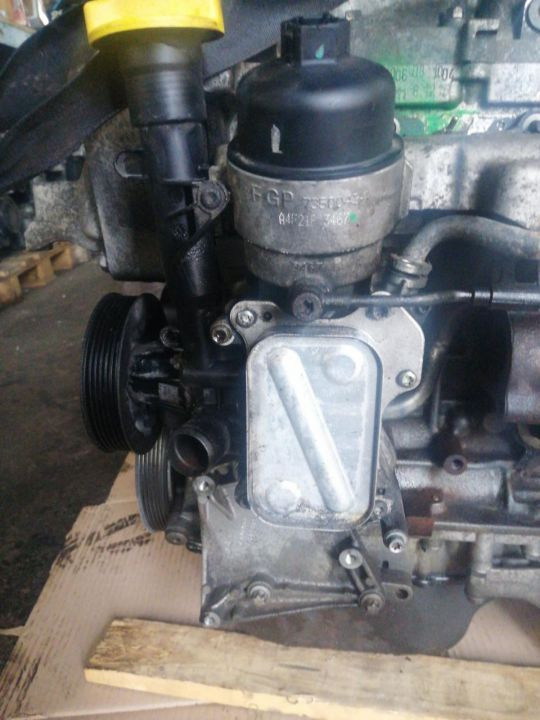 Termoflot răcitor ulei și carcasa filtru ulei complet Opel motor 1.3 cdti Opel corsa 1.3 cdti Opel agila 1.3cdti Opel astra h 1.3cdti perfect funcțional