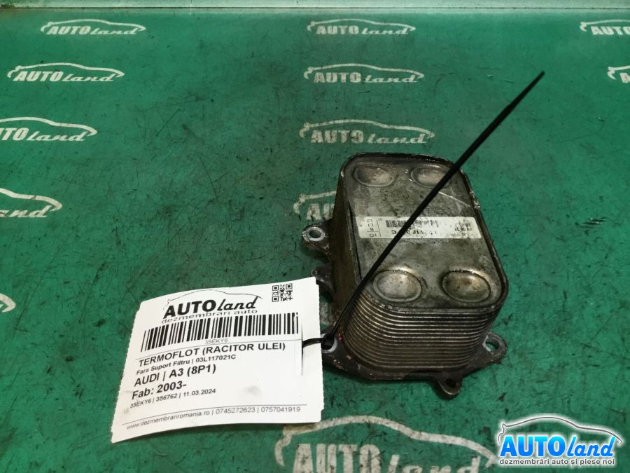 Termoflot racitor Ulei 03l117021c Fara Suport Filtru Audi A3 8P 2003