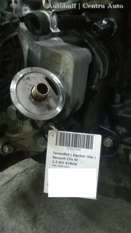 Termoflot ( Racitor ulei ) Renault Clio III (20052012) 1.5 DCI EURO4 8200390675 ( PE MOTOR )