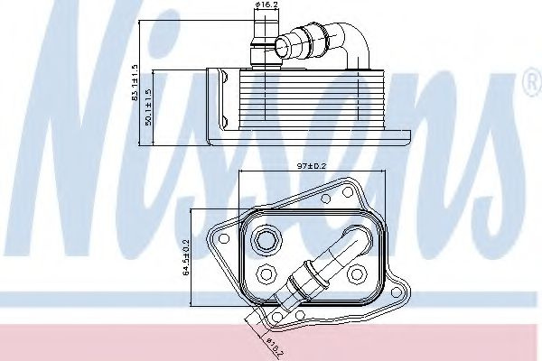 Termoflot / radiator ulei BMW Seria 3 Touring (E91