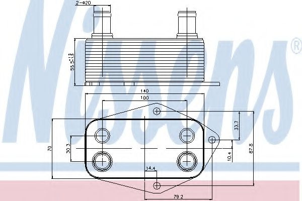 Termoflot / radiator ulei BMW Seria 5 (E39) (1995 