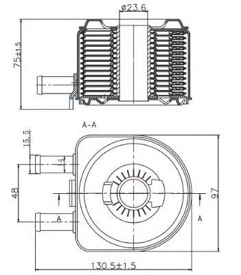 Termoflot / radiator ulei FIAT DUCATO caroserie (2