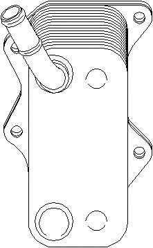 Termoflot radiator ulei SKODA OCTAVIA Combi (1Z5) 