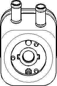 Termoflot radiator ulei VW GOLF III Variant (1H5) TOPRAN 110 495