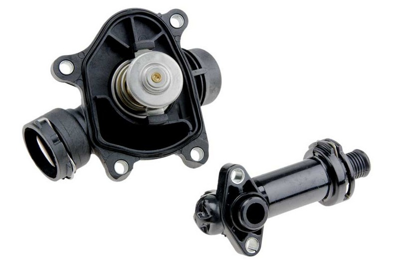 TERMOSTAT CENTRAL + TERMOSTAT EGR BMW 5 E60 2001->2010 , Temperatura de deschidere grC 70, pentru 520 d-120 KW; 520 d-110 KW; 525 d-130 KW; 525 d-120 KW; 525 d-145 KW; 525 d xDrive-145 KW; 530 d-160 KW; 530 d-170 KW; 530 d-173 KW; 530 d-155 KW; 530 d