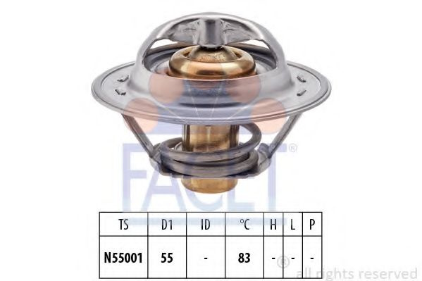 Termostat CITROËN XSARA (N1) (1997 - 2005) FACET 7.8304S