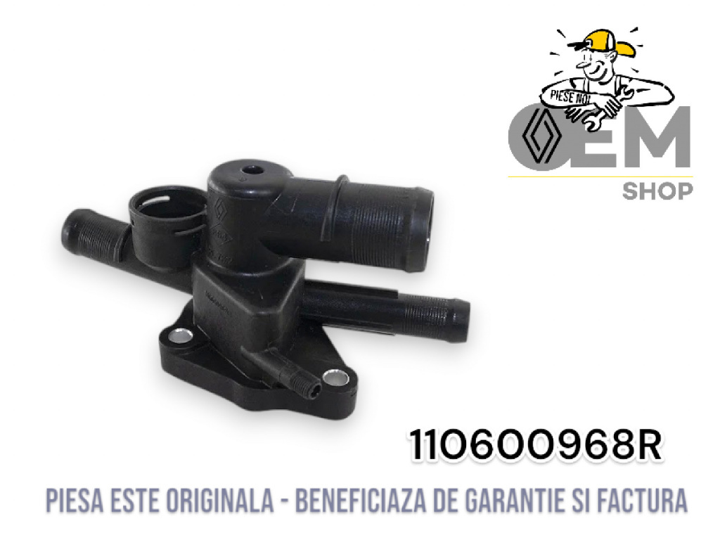 Termostat cu garnitura 1.0 sce Renault produs nou original cod piesa 110600968R