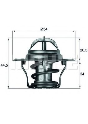 Termostat FORD KA (RB_) (1996 - 2008) MAHLE ORIGIN