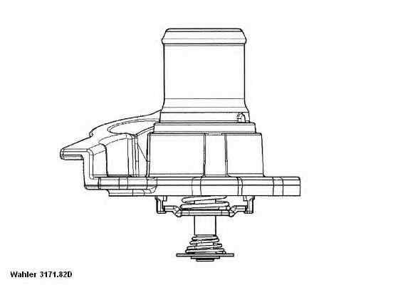 Termostat IVECO DAILY III platou / sasiu WAHLER 3171.82D