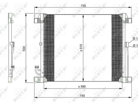 Termostat lichid racire 350099A ERA