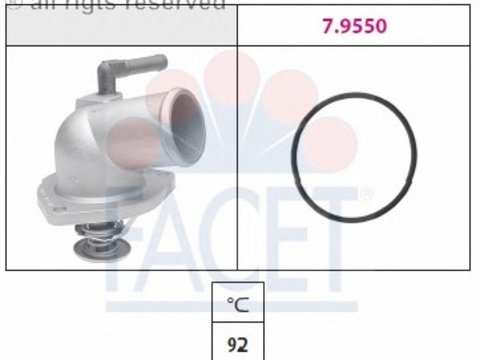 Termostat lichid racire 7 8157 FACET pentru Opel Astra Opel Zafira