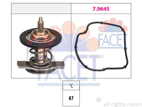 Termostat lichid racire 7 8595 FACET pentru Mercedes-benz E-class