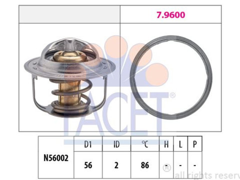 Termostat lichid racire 7 8949 FACET