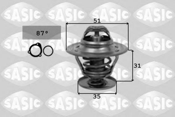 Termostat,lichid racire AUDI 90 (8C, B4), SEAT CORDOBA limuzina (6K1, 6K2), AUDI A4 limuzina (8D2, B5) - SASIC 9000161