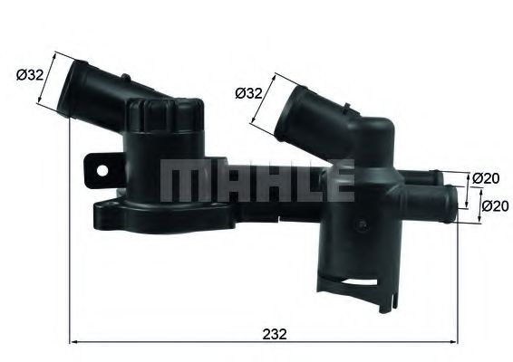 Termostat,lichid racire AUDI A1 (8X1, 8XK, 8XF) (2