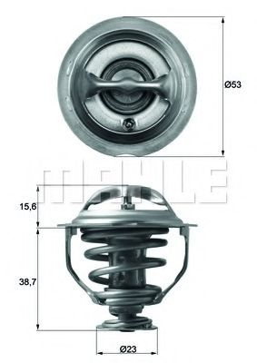 Termostat,lichid racire AUDI A5 Sportback (8TA) (2009 - 2016) MAHLE ORIGINAL TX 117 95D piesa NOUA