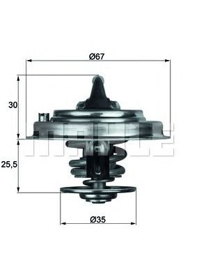 Termostat lichid racire AUDI A6 Avant (4A, C4) - C