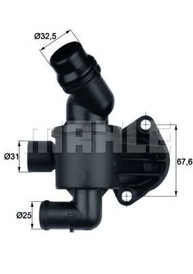 Termostat,lichid racire AUDI Q5 (8R) (2008 - 2016)