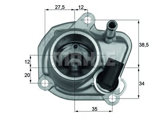 Termostat lichid racire CHRYSLER 87C 2,2CRD - Cod intern: W20166270 - LIVRARE DIN STOC in 24 ore!!!