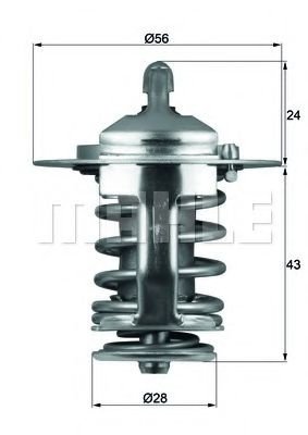 Termostat,lichid racire CITROËN C4 AIRCROSS (2010