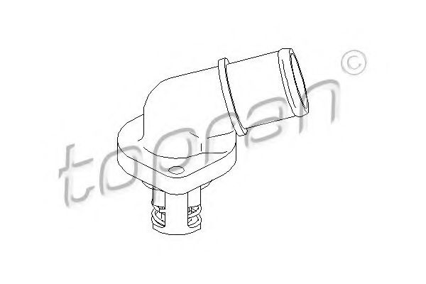 Termostat,lichid racire CITROEN C3 I (FC) (2002 - 2016) TOPRAN 721 105 piesa NOUA