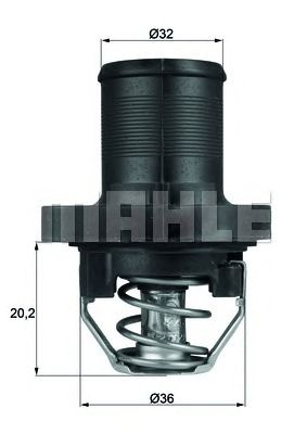 Termostat lichid racire CITROEN C4 limuzina - Cod intern: W20166280 - LIVRARE DIN STOC in 24 ore!!!