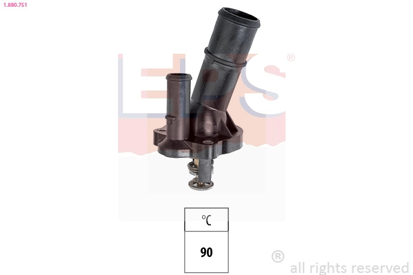 Termostat,lichid racire EPS 1.880.751 model FORD FOCUS III Turnier 2010 2011 2012 2013 2014 2015 2016 2017 2018 2019 2020
