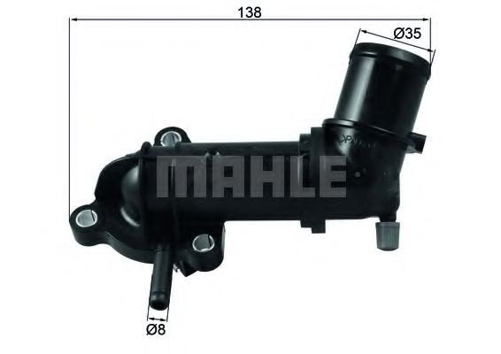Termostat,lichid racire FIAT BRAVO II (198) (2006 - 2016) MAHLE ORIGINAL TI 245 88