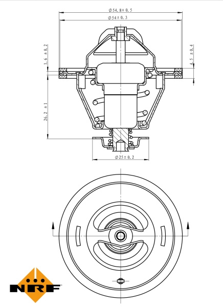 TERMOSTAT LICHID RACIRE ~ FIAT DUCATO Bus (230_) 2.8 JTD 2.5 TDI Panorama/Combinato 2.8 D 2.5 TDI 4x4 2.8 TDI 4x4 2.8 JTD 4x4 2.5 D Combinato 2.8 TDI 109cp 116cp 122cp 128cp 84cp 87cp 1994 1995 1996 1997 1998 1999 2000 2001 200 ~ NRF 725124 ~ NRF